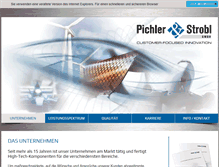 Tablet Screenshot of pichler-strobl.at